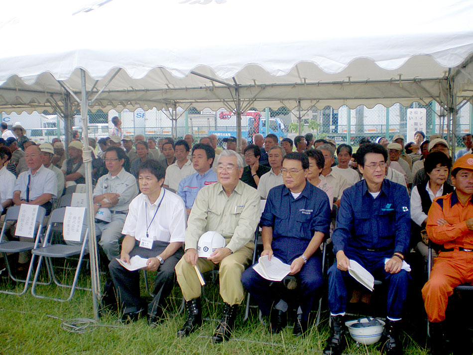 平成23年度　小田原市総合防災訓練に参加しました。