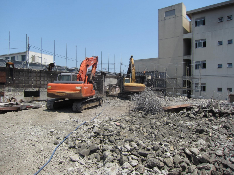 小田原市立町田小学校屋内運動場解体工事