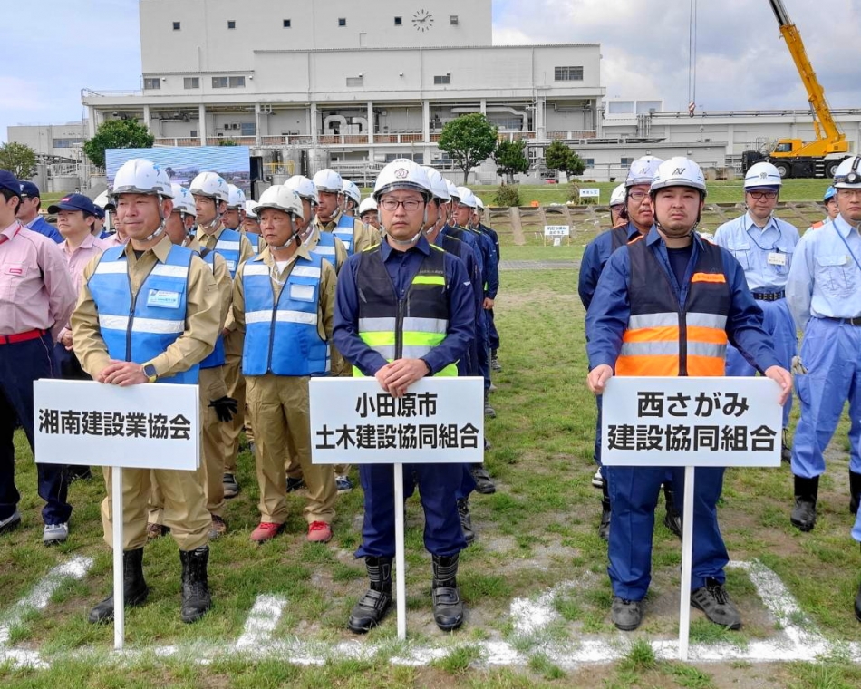 令和6年度 水防演習に参加しました。