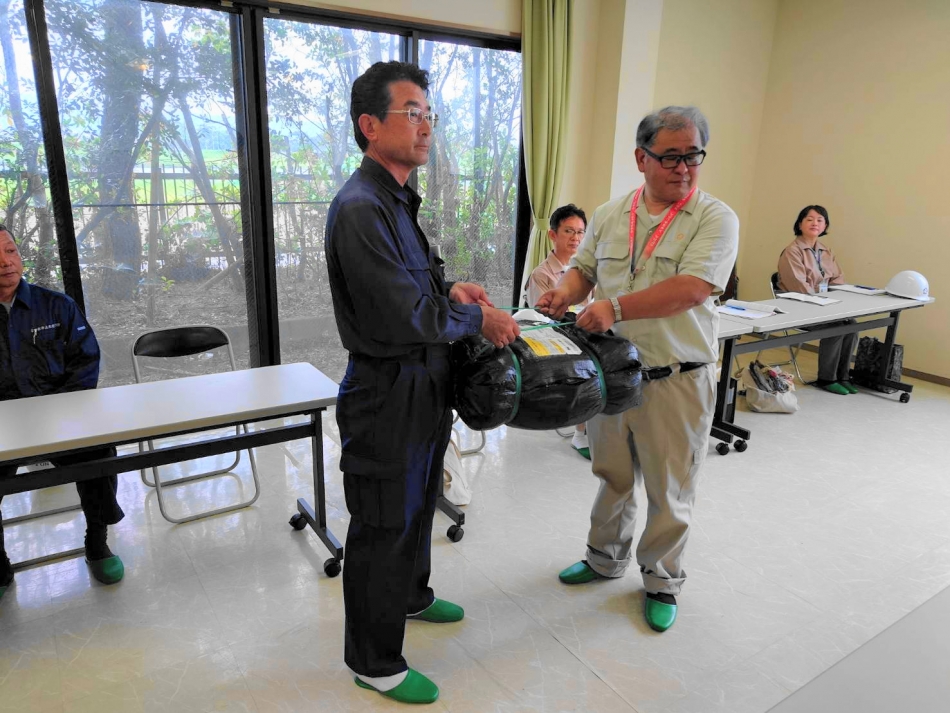令和7年度 独自の災害応急復旧訓練を行いました。